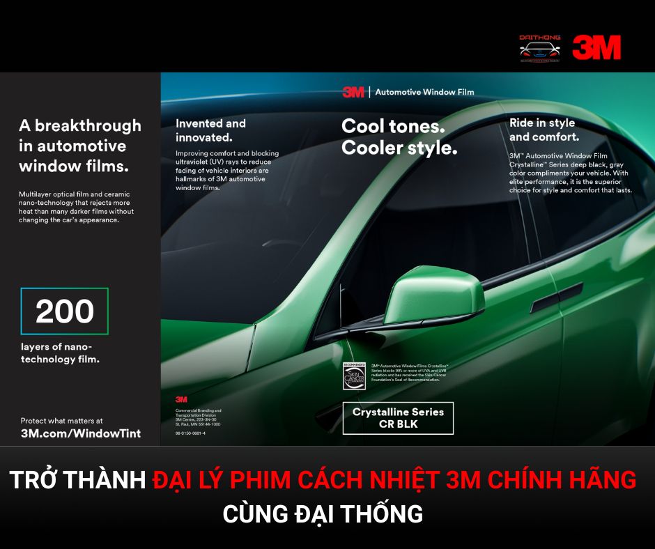 đại lý phim cách nhiệt 3m chính hãng