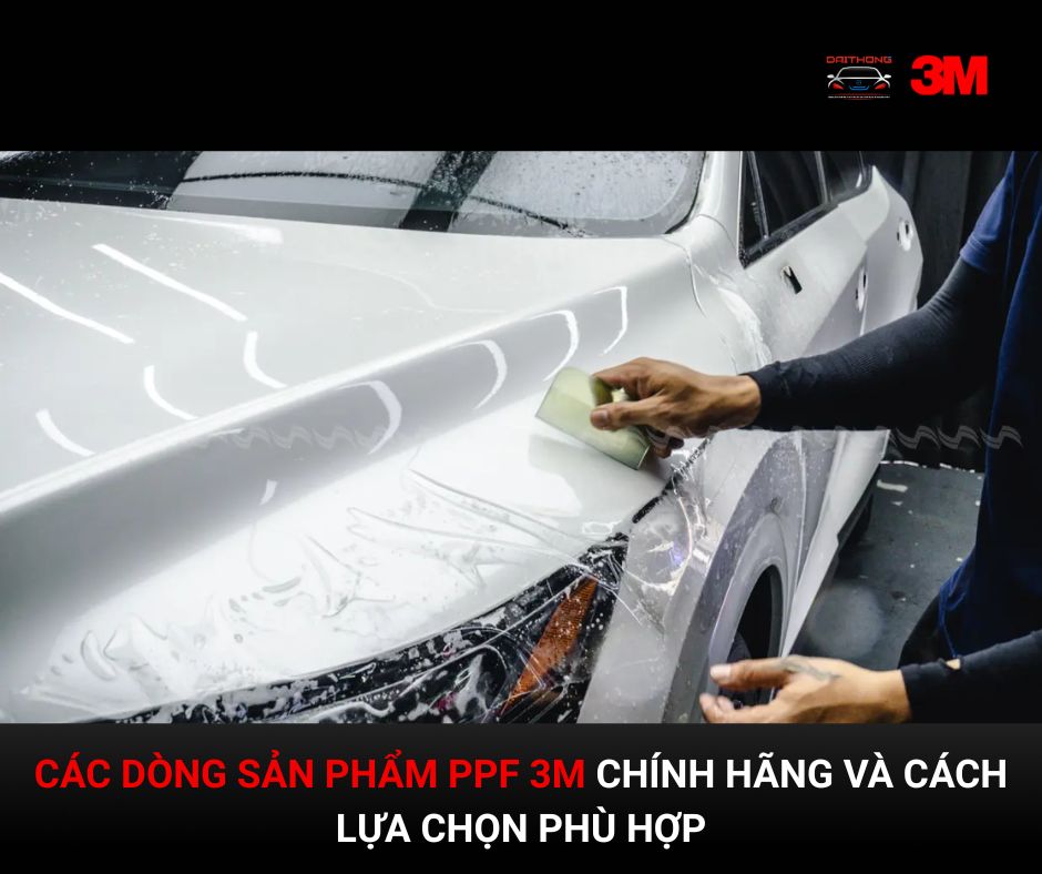 các dòng sản phẩm PPF 3M