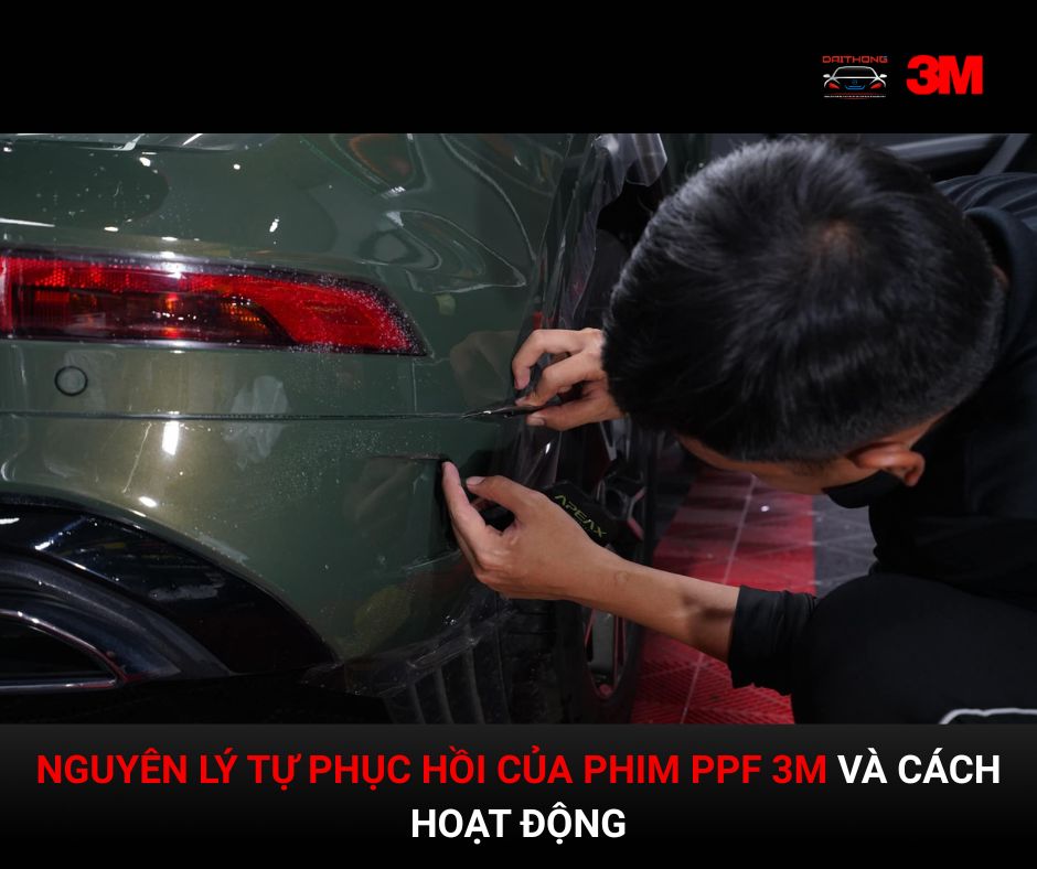 Nguyên lý tự phục hồi của phim PPF 3M