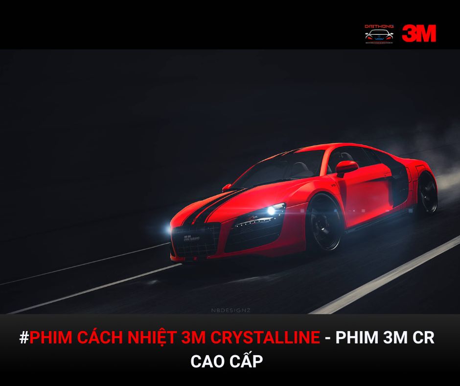 phim cách nhiệt 3M Crystalline