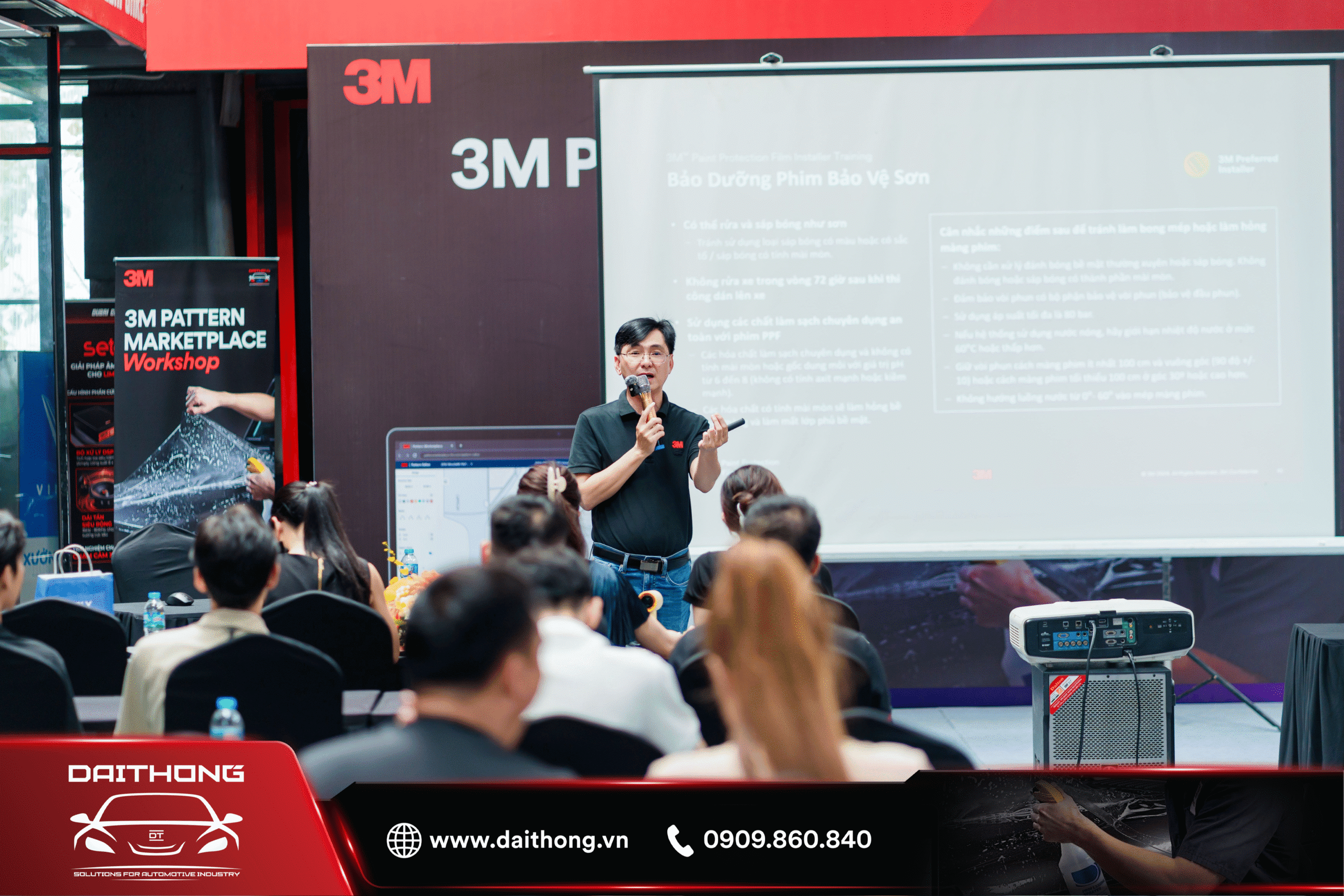 Đại diện 3M giới thiệu về phần mềm 3M Pattern Marketplace