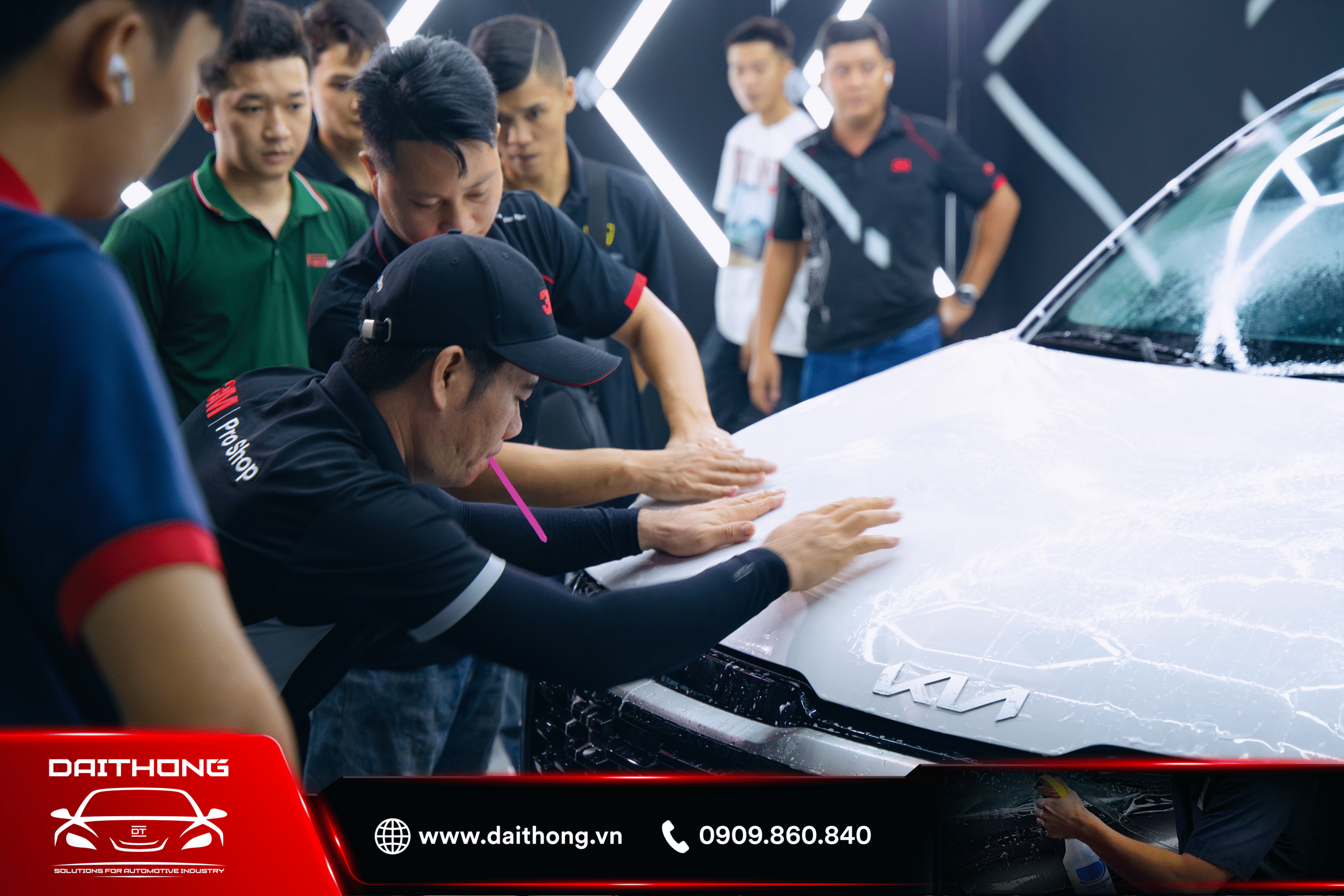 3M Pattern Marketplace Workshop tại TP.HCM: 3 ngày đào tạo chuyên sâu về thi công PPF 4 Hướng dẫn thi công mẫu cắt PPF