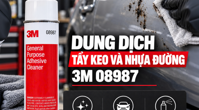 3M 08987 - dung dịch tẩy keo và nhựa đường